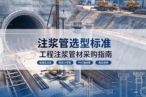 合水注浆管选型标准