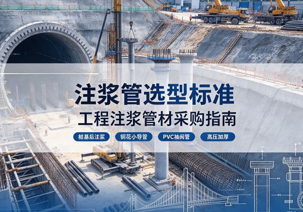 合水注浆管选型标准